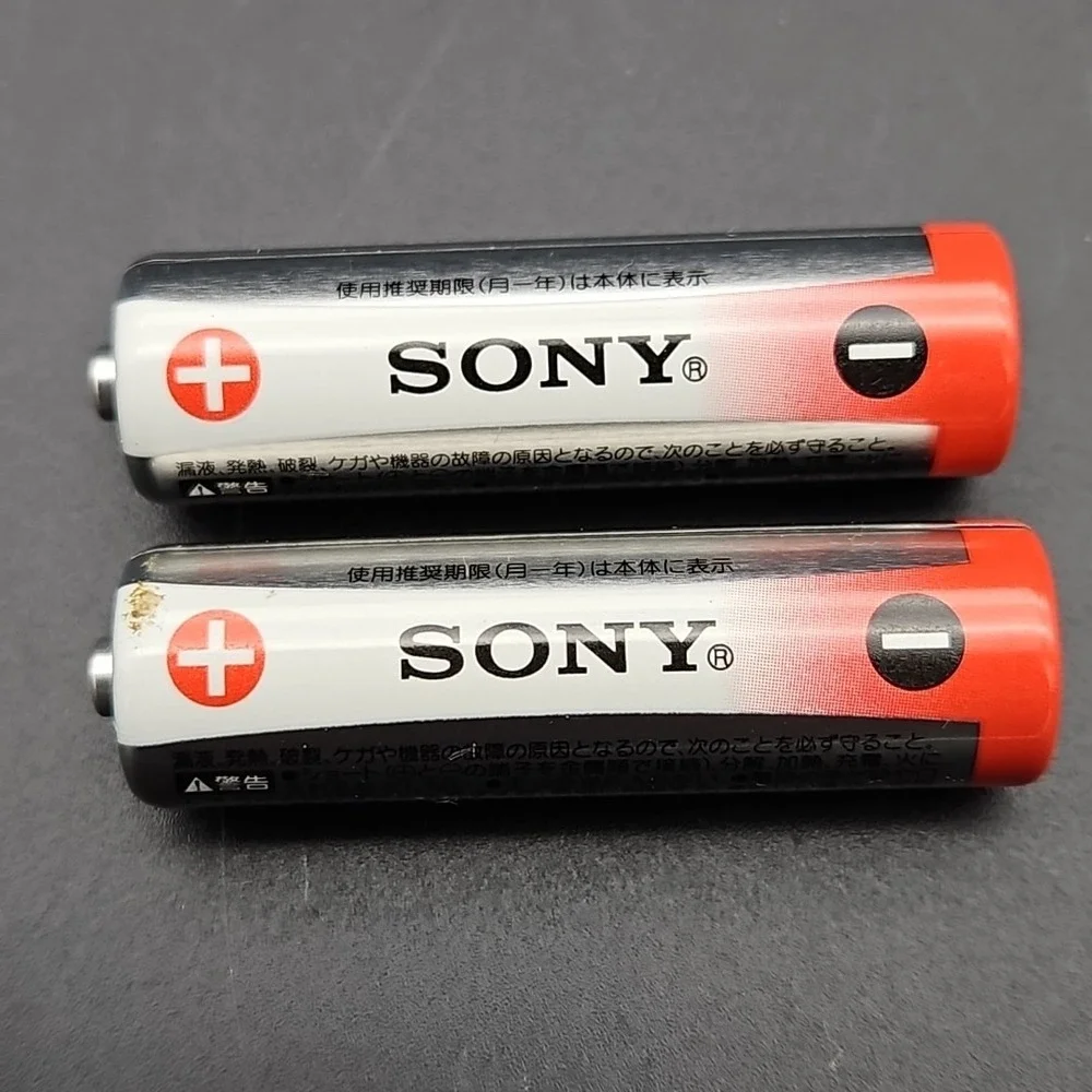 2 Vintage Sony Astro Boy AA Batteries‎ R6P(R)/1.5V Rare Collectible Not Working